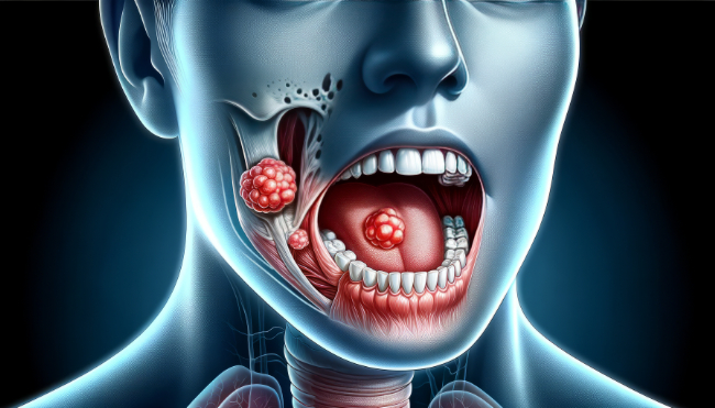 口腔の良性腫瘍の種類イメージ