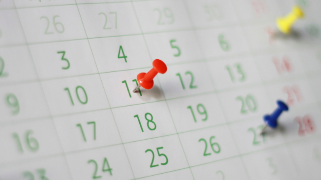 根管治療の期間と通院頻度のイメージ