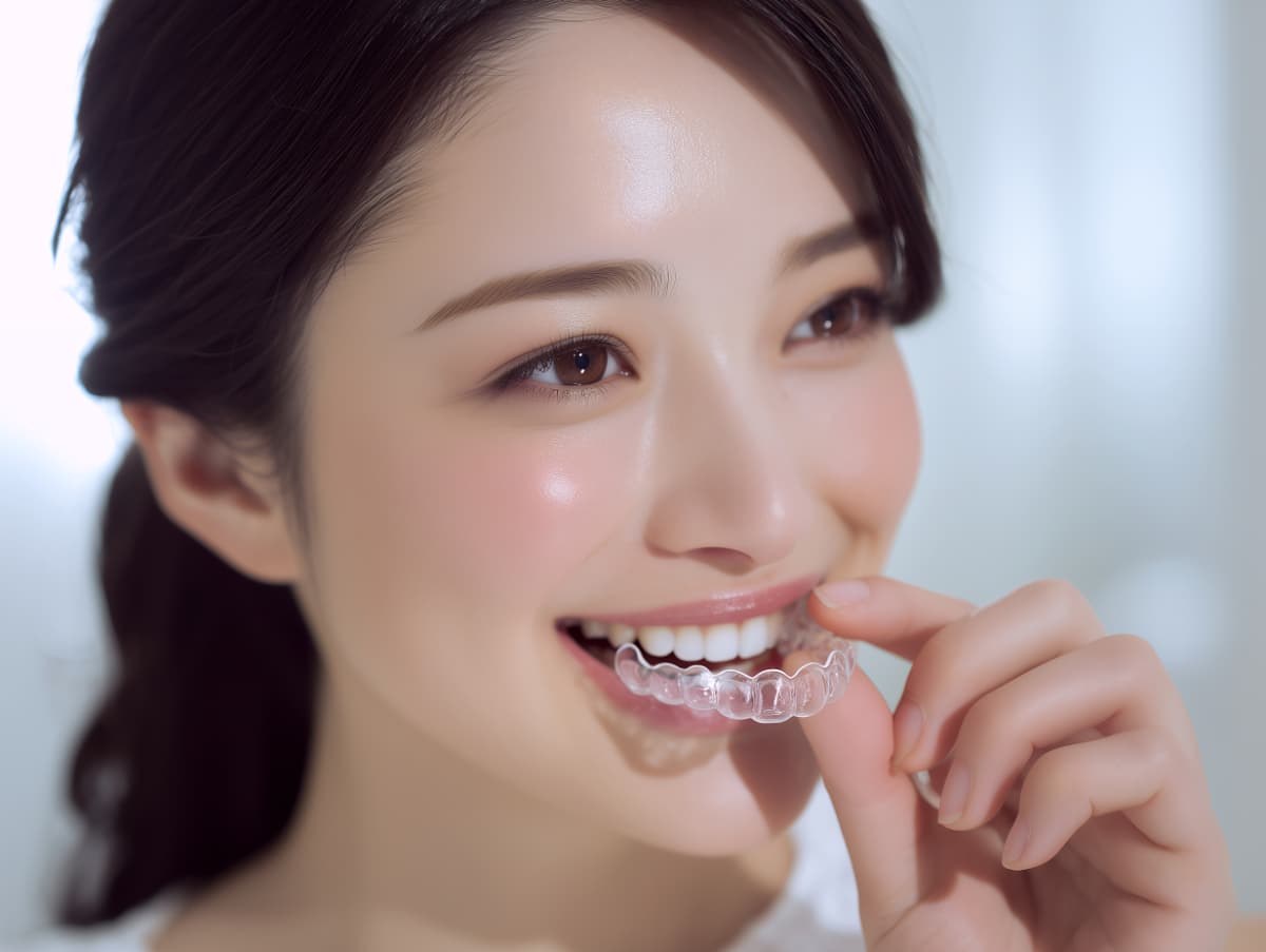 妊娠してもインビザラインを継続する女性