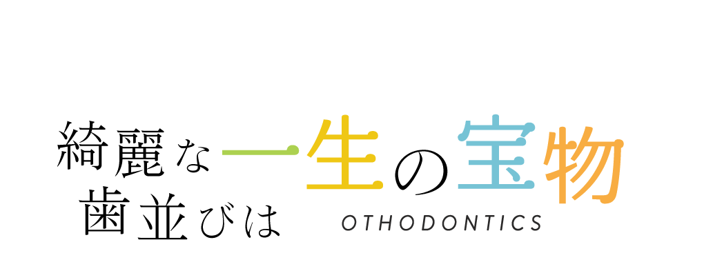 綺麗な歯並びは